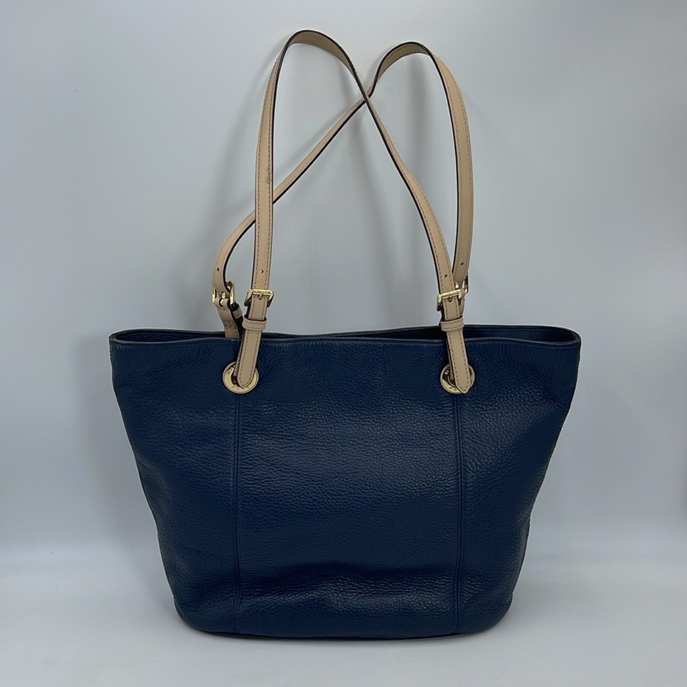 MICHAEL Michael Kors Navy Blue Pebbles Tote Bag